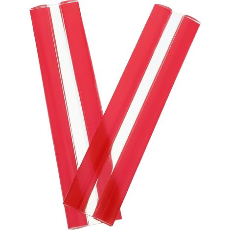 2 Pièces Charnières Auto-adhésives en Acrylique Transparent pour Portes de Réfrigérateur et Armoires en Bois, Design Flexible Double Face pour Pliage Facile (1/5)