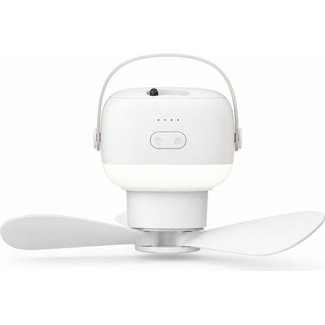 Ventilateur de Tente USB Rechargeable avec Lumière 7200mAh (1/5)