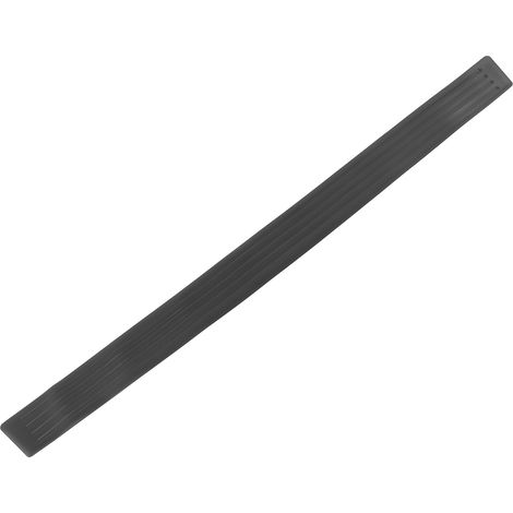 Bande de protection universelle pour pare-chocs arrière de coffre de voiture, garniture de porte de coffre en PVC noir, 90 x 8 cm (1/5)