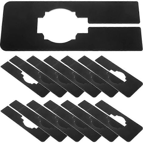 30 séparateurs de taille en plastique pour placard, cintres et autres vêtements (1/5)