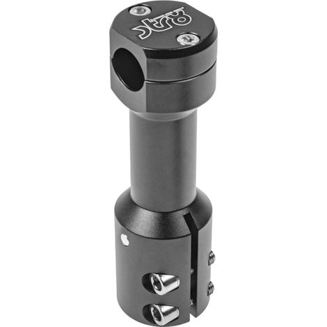Adaptador / Potencia / Soporte de manillar STR8, Negro, MBK Booster / Yamaha BWS