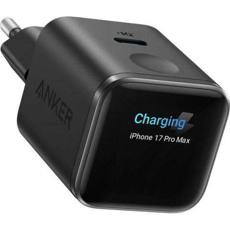 Anker Nano USB-C Cargador Rápido 45W con Display Negro