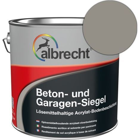 Albrecht Beton- und Garagen-Siegel 2,5 l steingrau RAL 7030 Betonsiegel (1/2)
