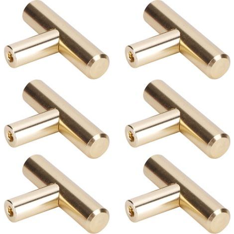 Pièces détachées pour meubles 6 pcs. Commode en aluminium doré (1/5)