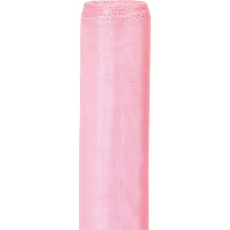Piovaccari Rotolo Organza Single Tone H 50 Cm L 9 Mt Pink
