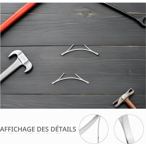 Positionneurs Inférieurs Manganèse Pour Portes Coulissantes De Placard Guide Bas Robuste Avec Amortisseur Anti-Collision Systèmes De Glissement (1/3)