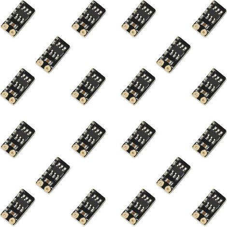 Lot de 20 modules indicateurs de capacité pour batteries lithium ternaires 1S 3,7-4,2 V avec mini-écran LED et testeur de puissance. (1/5)