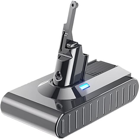 Batteria di ricambio, compatibile con i modelli da V6 a V11, capacità 6000 mAh, batteria V8 6000 mAh (1/2)