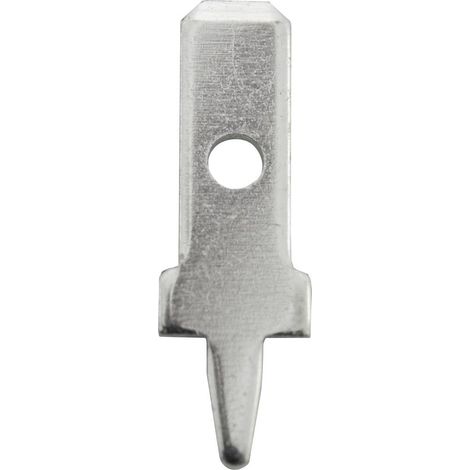 Languette 2.8 x 0.8 mm Vogt Verbindungstechnik 3775l08.28 180 ° non isolé métal 100 pc(s) A585191 (1/3)