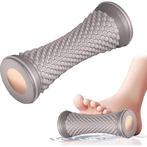 Fußmassagerollen, ergonomisches manuelles Akupressur-Massagegerät, langlebige Reflexzonen-Muskelrollen, für Plantarfasziitis, Fersensporn, Waden und Arme (1/5)