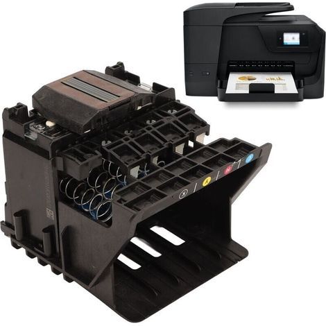 Tête d\'impression de Rechange pour HP OfficeJet Pro, Tête d\'impression pour HP OfficeJet Pro 7740 7730 7720 8210 8710 8730 8740 8216 8720 8725 (1/5)
