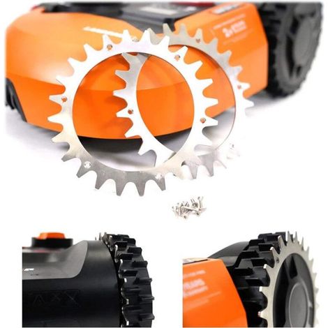 Worx Landroid L - Crampons anti‑dérapants L 225 mm (2 pcs) pour roue de robot tondeuse (1/3)