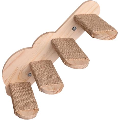 muraux flottants en bois massif pour chat tagres sres et (1/5)