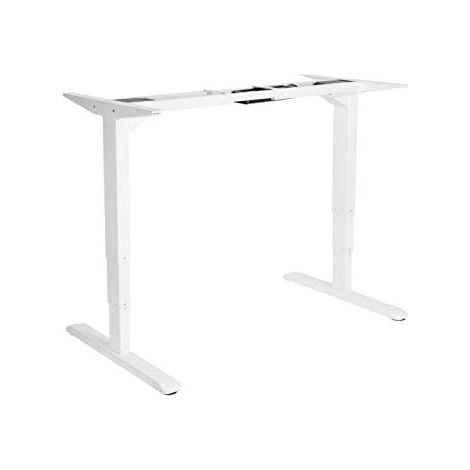 Equip Ergo electronic. Schreibtischgestell stufenlos Weis Dual Moto, 650804 (1/2)