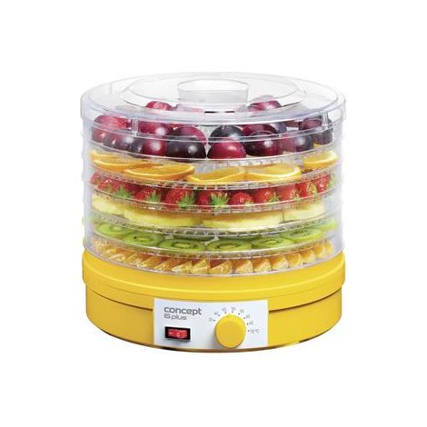 Concept Solution SO-1015 deshidratador de alimentos amarillo y blanco (1/2)