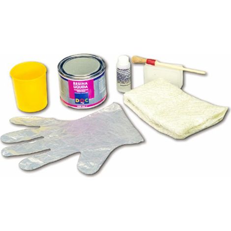 Kit in vetroresina da 750ml per la riparazione di superfici