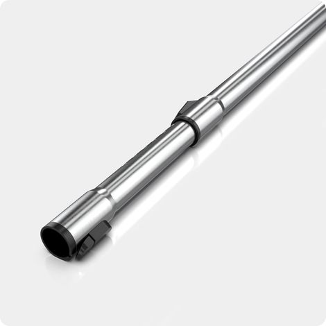 Tube d'aspiration - Tube de rechange compatible avec les aspirateurs de sol Miele S8, S6, S5, S4, S2, S1, C1, C2, C3, H1 Complete, Compact, Classic, Swing, S8000, accessoires tube télescopique pour (1/5)