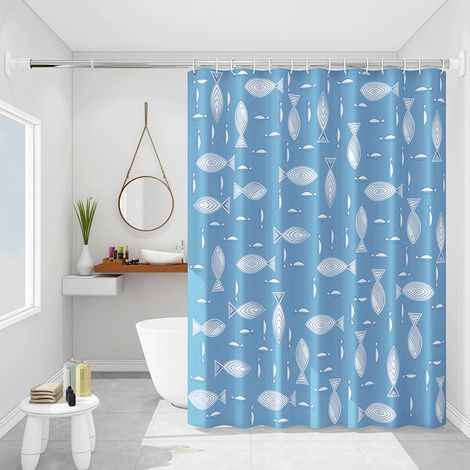 Rideau de douche Petits poissons