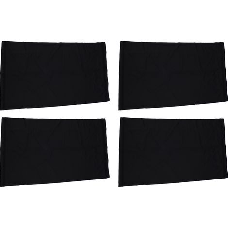 4Pcs Noir Protection Solaire Tour de Tête en Soie de Glace Respirant Couvre-Visage pour Cyclisme (1/5)