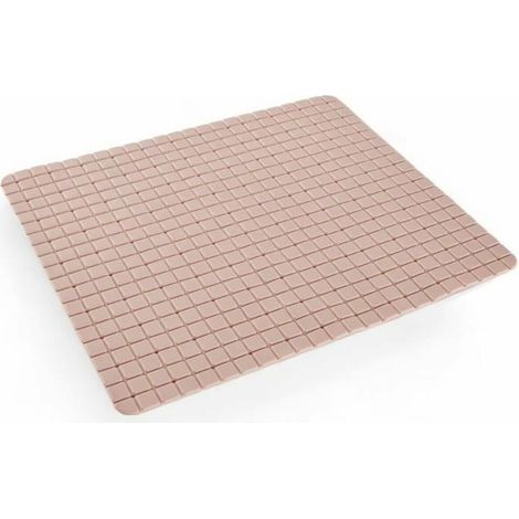 Tappetino antiscivolo per vasca o doccia - TODAY - UTILITY - 40 x 60 cm - Rettangolare - Rosa (1/5)