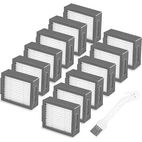 Filtre HEPA de rechange compatible avec les aspirateurs robots iRobot Roomba I7, I7+, I3, I3+, E5, E6 et E7. (1/5)