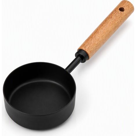 cuillère doseuse de cuisine noir en set 80 ml en acier inoxydable