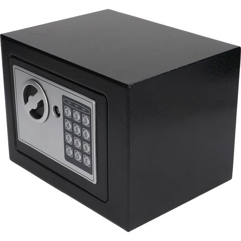 Coffre-fort miniature pour la maison avec clavier, en acier inoxydable, pour la sécurité de votre domicile. (1/5)