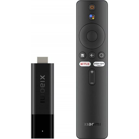 Xiaomi – Clé TV Stick 4K – Streaming 4K Ultra HD – Android TV 11 – Wi-Fi 5 – Bluetooth 5.2 – HDMI – Processeur quad-core
