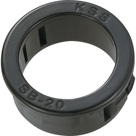 TRU COMPONENTS TC-SBR20203 Kabeldurchführung Klemm-Ø (max.) 15.9 mm Plattenstärke (max.) 3.2 mm Po