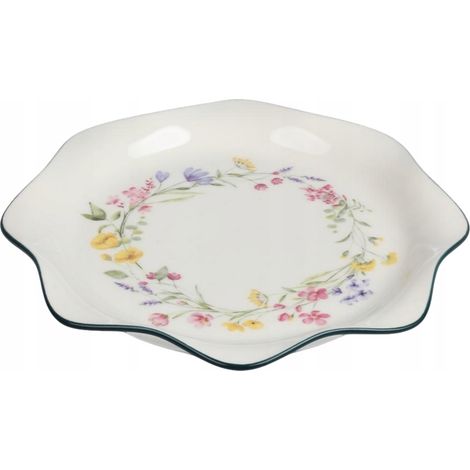 Servierplatte aus Keramik, 21 cm, Mrs. Flower (1/5)