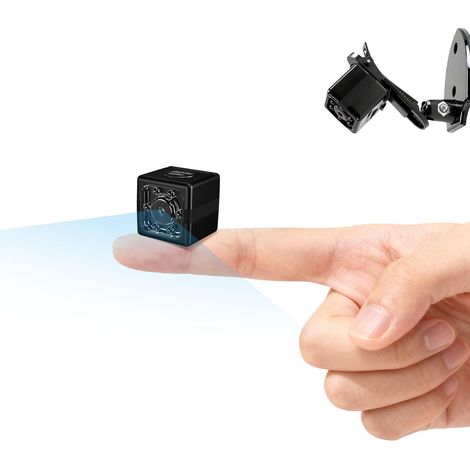 Camera Espion sans Fil 1080P-Mini Caméra Cachée Discrète avec Détection Mouvement et Vision Nocturne, Caméra Surveillance Intérieure Sans Internet ni App, Autonomie Longue Durée pour Maison Exterieur (1/5)