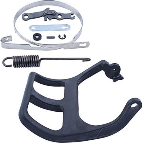 Passend für Bremshebel Handschutzriemen Federhebel Kit für Stihl Kettensägen 017 018 MS170 MS180, 1130 792 9100, 1123 162 7900, 1128 160 5000, 11 (1/2)