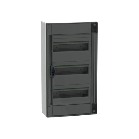 PrismaSeT XS - cuadro de superficie - 3R - 13M - Puerta Transparente - LVSXM313