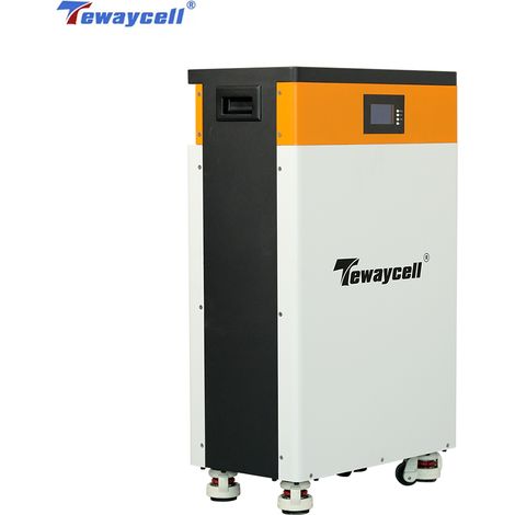 Batterie LiFePO4 48V 300Ah 15.36kWh, BMS 200A, Équilibrage Actif, Extinction Automatique, Stockage Solaire Hors Réseau