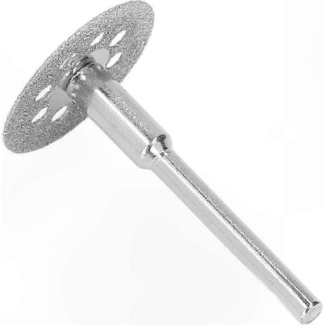Disque de découpe diamanté avec alésage central pour coupes précises (1/5)