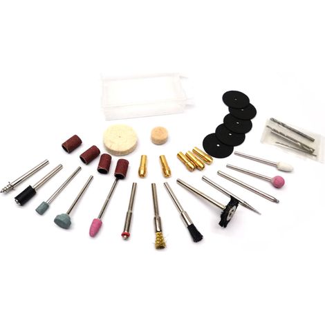 Kit de perceuse électrique rotative sans fil 35 pièces, kit d'accessoires rotatifs amélioré, outil électrique multifonction rechargeable par USB pour petits projets de bricolage délicats et légers