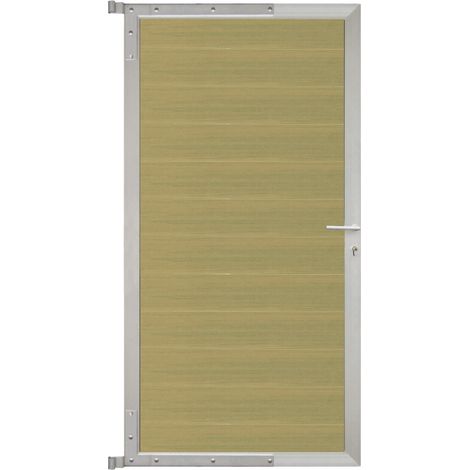 ELSKOP-Tor-Komplettset 90 x 173 cm, Füllung schilf