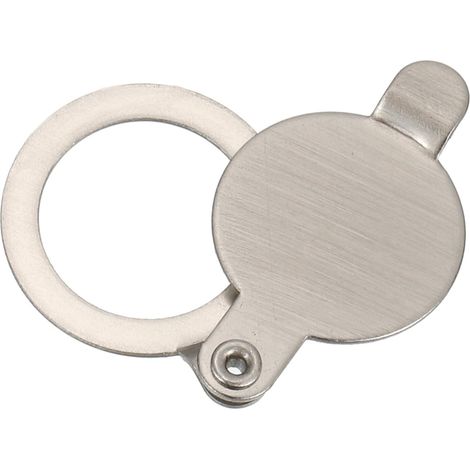 5/8" Judas Couvercle, Intimité Porte Visionneuse Judas Protecteur pour Accueil Sécurité Appartement Hôtel,Brossé Nickel (1/5)