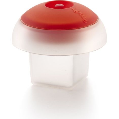 Lékué, Cottura a vapore, Cuociuova in silicone, cubico, colore: Trasparente