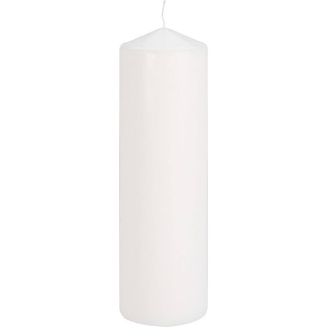 Kerze aus Paraffin, Ø 8 x 25 cm