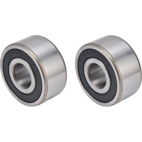 2Pcs Roulement à Billes Double Rangée Haute Vitesse, Excellente Fabrication, Fournitures Industrielles pour Réducteur Planétaire 3303-2RS (1/5)