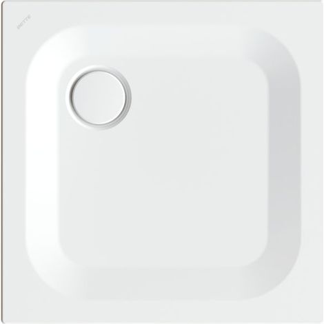 Plato de ducha rectangular BetteUltra, con soporte mínimo de