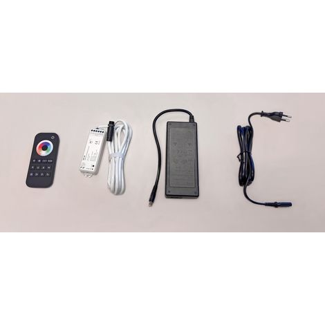Infraworld Lumia Anschluss-Set Netzteil Controller Fernbedienung Anschlusskabel