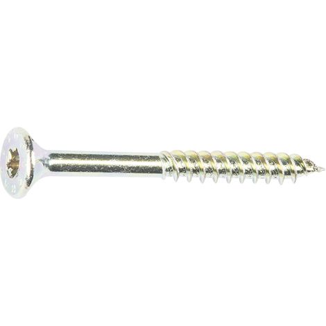 Schmid Schrauben Holzbauschrauben 4.5 x 45 mm TX 20 Senkkopf - 200 Stück Spanplattenschrauben & Holzbauschrauben