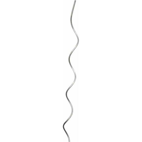 Tomatenspiralstab verzinkt, Höhe: 200 cm Ø 6,8 mm