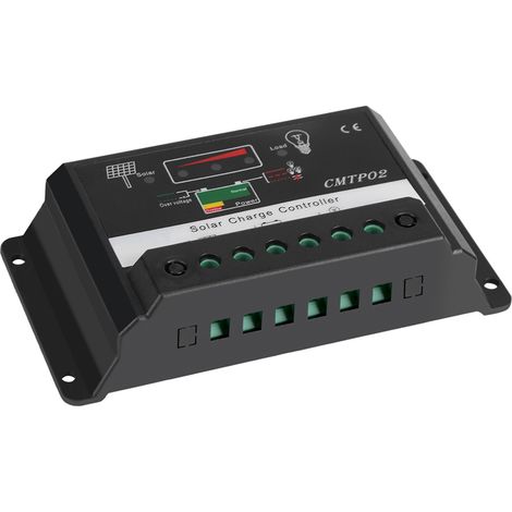30A 12V/24V Solarladeregler für Solarmodule, tragbarer Batterieladeregler, Schutzart IP67, intelligenter Spannungsregler (1/5)