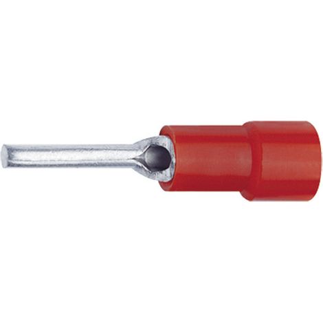 Cosse à embout Klauke 705 1 mm² partiellement isolé rouge 1 pc(s)