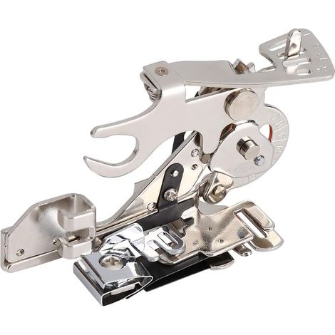 JSSEVN - Ruffler Presser, Ruffler Sewing Machine Attachment Presser Foot Presser Foot Feet for Domestic Sewing Machine Tool Part (1/5)