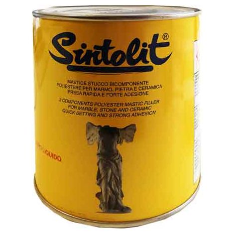STUCCO PER MARMO SINTOLIT LIQUIDO 750 ml - Bianco - SINTOLIT