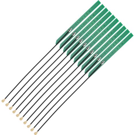 10 Stück interne Antenne 2,4 GHz schlanke Leiterplatte IPEX 5 dBi Kopf Signalstabilisierung eingebaute Antenne (1/5)